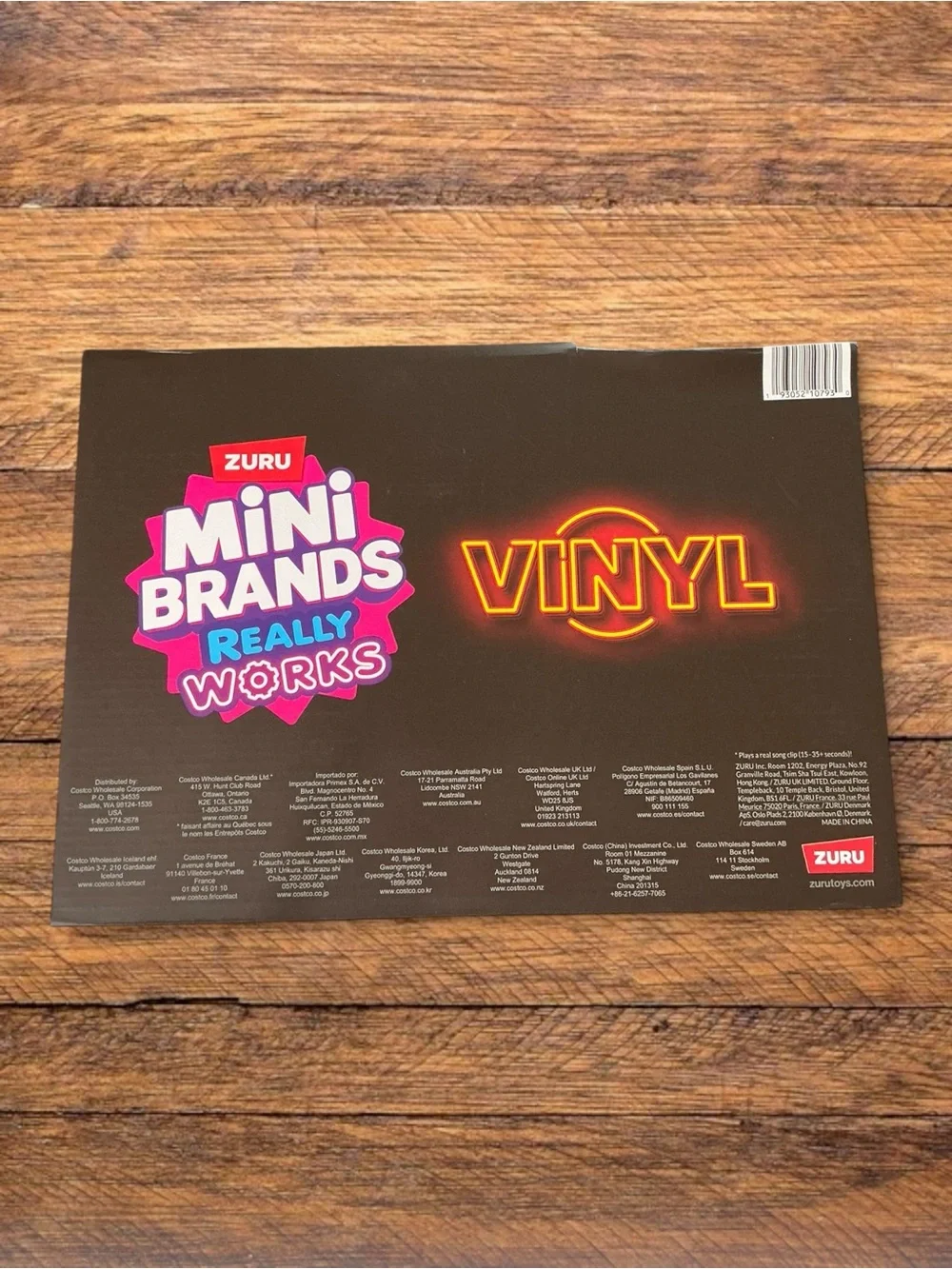 ZURU Mini Brands Really Works Vinyl Record Player Bundle 13 Records NIB